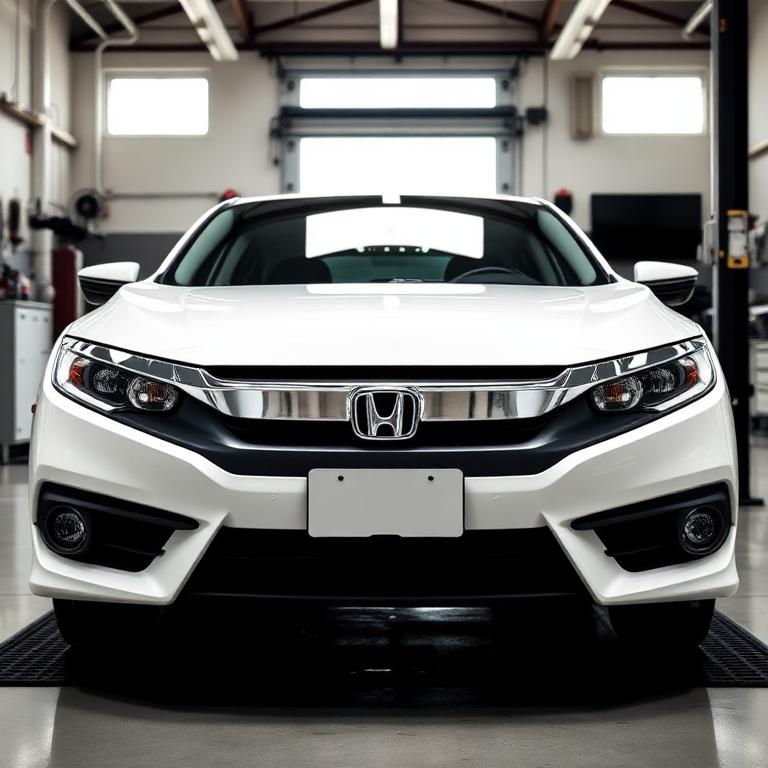 Honda Civic na oficina